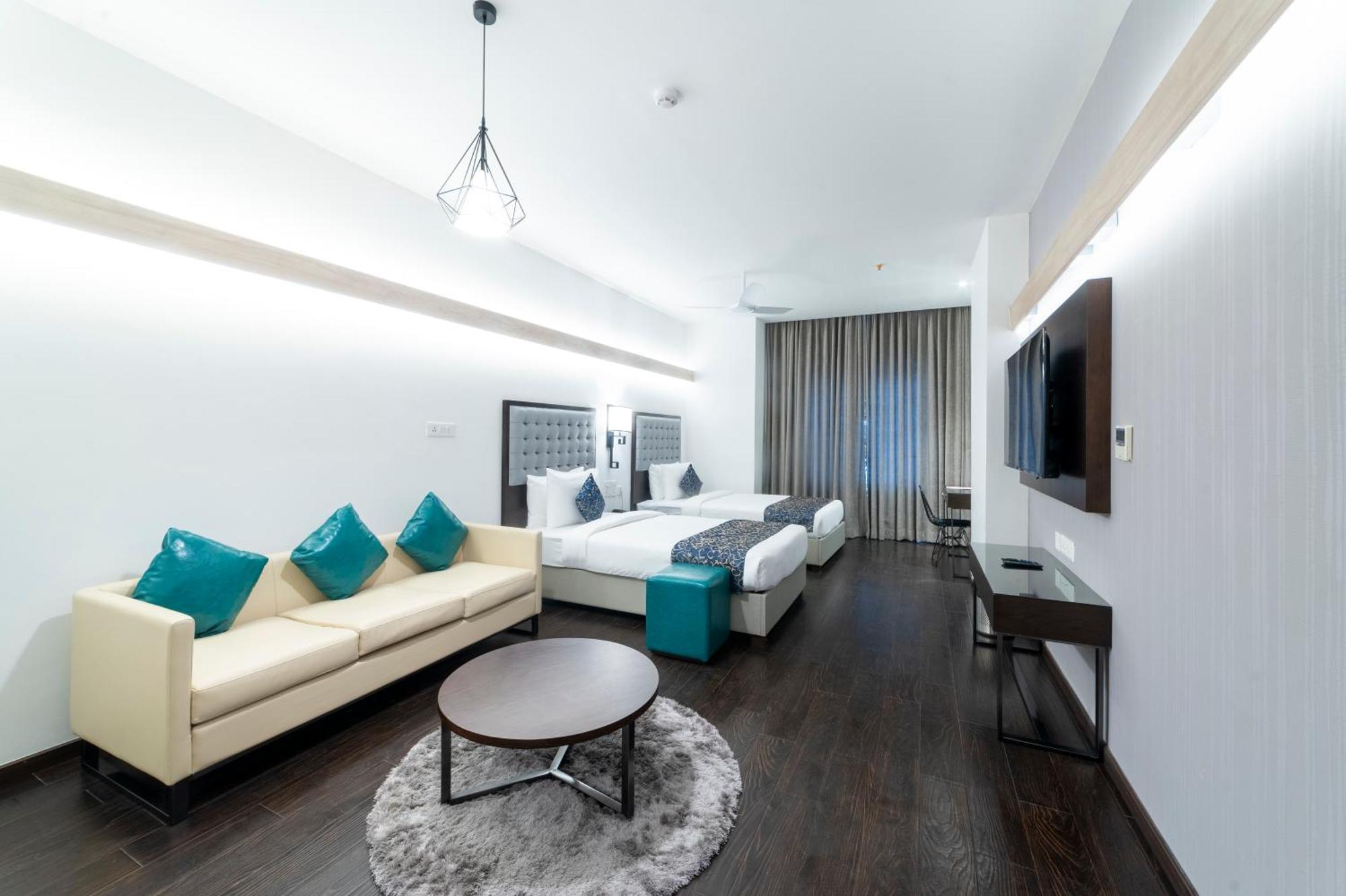 Hotel Deccan Serai Grande, Gachibowli, Hyderabad Bagian luar foto