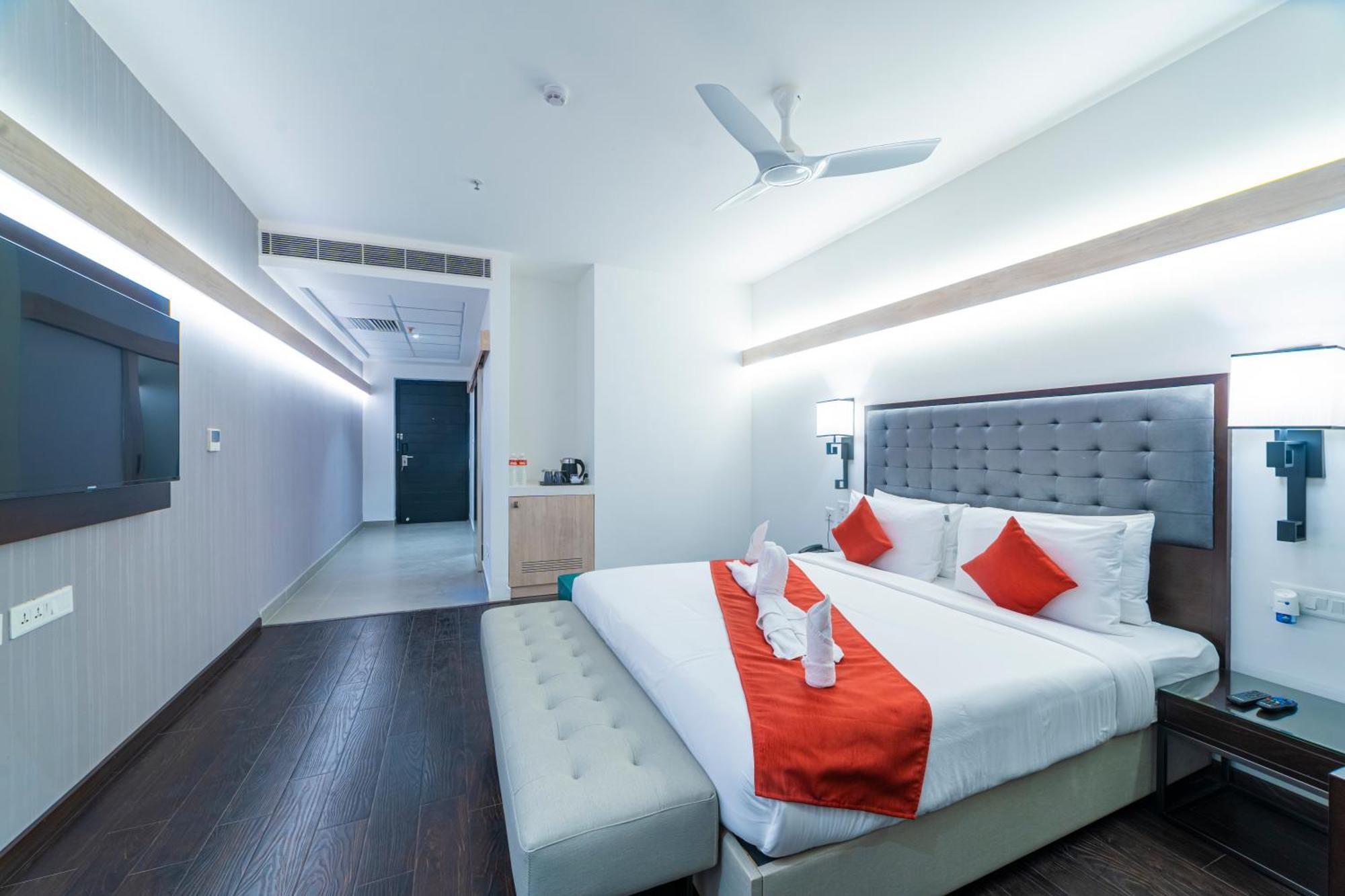 Hotel Deccan Serai Grande, Gachibowli, Hyderabad Bagian luar foto