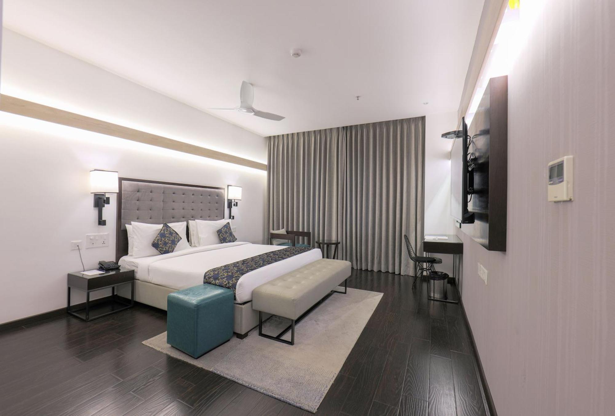 Hotel Deccan Serai Grande, Gachibowli, Hyderabad Bagian luar foto